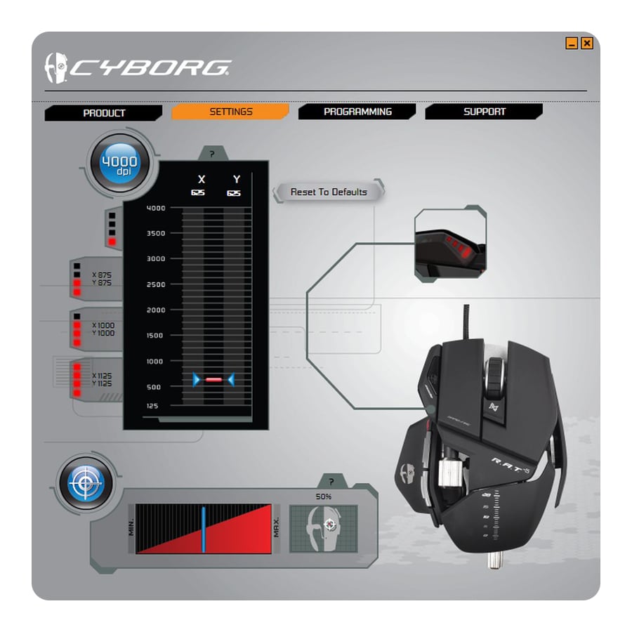 Mad Catz R.A.T. 9 BLACK 6400dpi - Myszki bezprzewodowe - Sklep